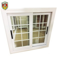 Foshan supplier aluminium frame 3 tracks sliding window home used europe window grill design